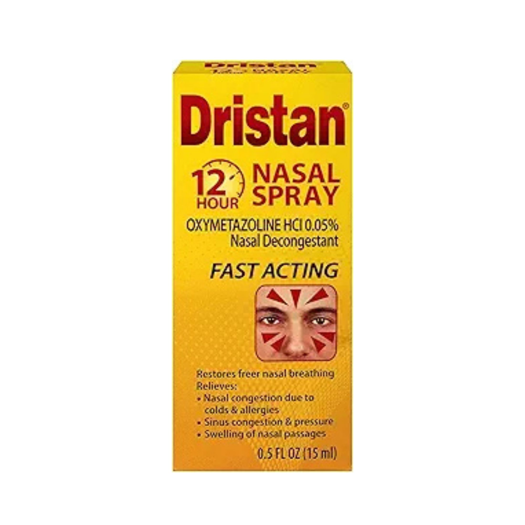 Dristan 12-Hour Decongestant Nasal Spray - 0.5 Fl Oz