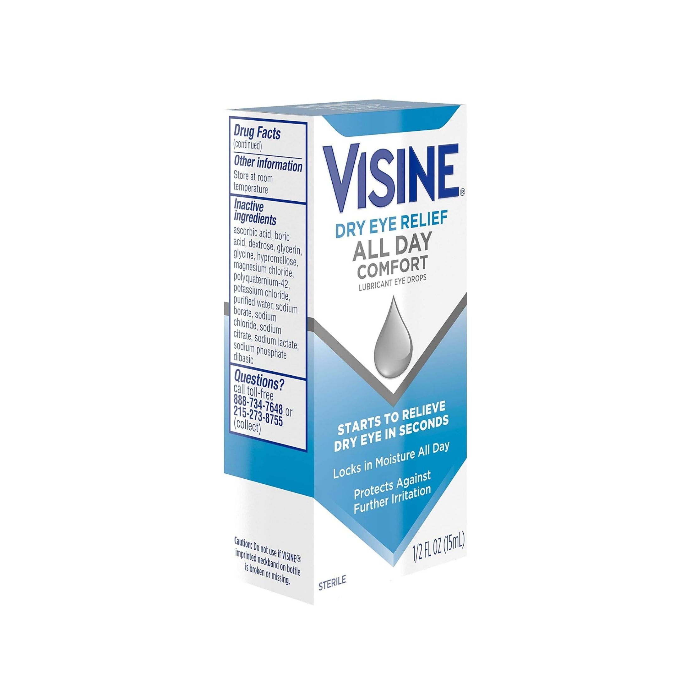 Visine Dry Eye Relief All Day Comfort Drops