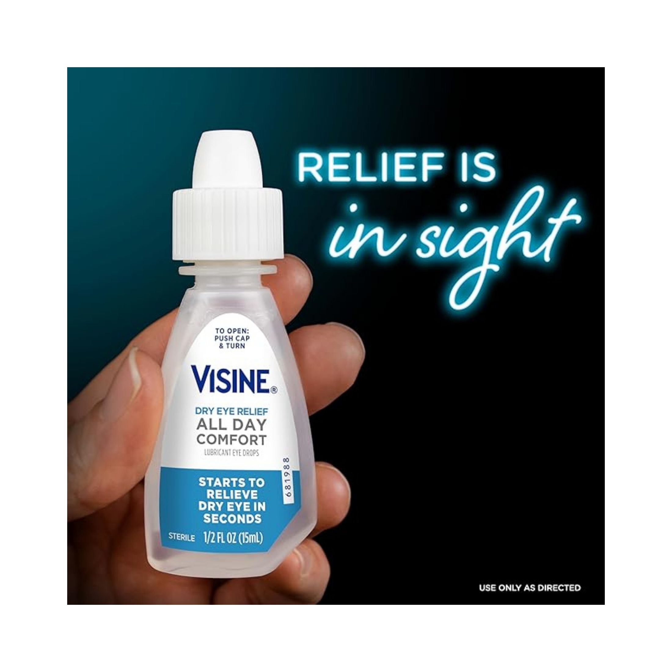 Visine Dry Eye Relief All Day Comfort Drops