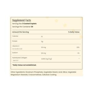Sundance Vitamins Hydrolyzed Collagen Coated Caplets