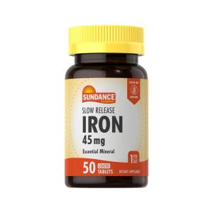 Sundance Slow Release Iron 45 Mg Coated Tablets
