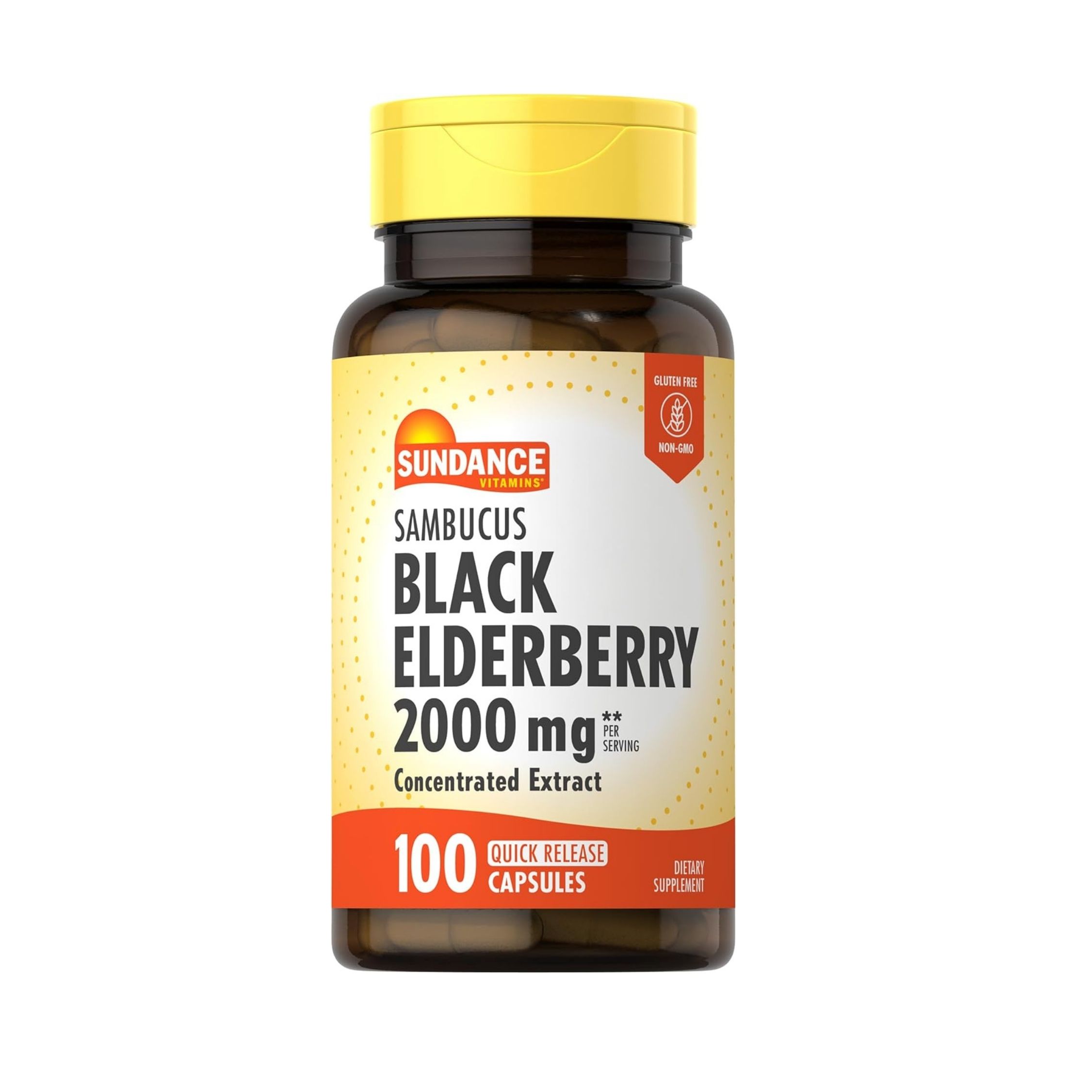 Sundance Vitamins Sambucus Black Elderberry Chewable Tablets