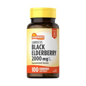 Sundance Vitamins Sambucus Black Elderberry Chewable Tablets