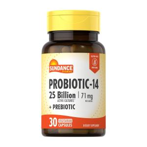 Sundance Vitamins Probiotic-14 Vegetarian 30 Caps By Nature's Truth