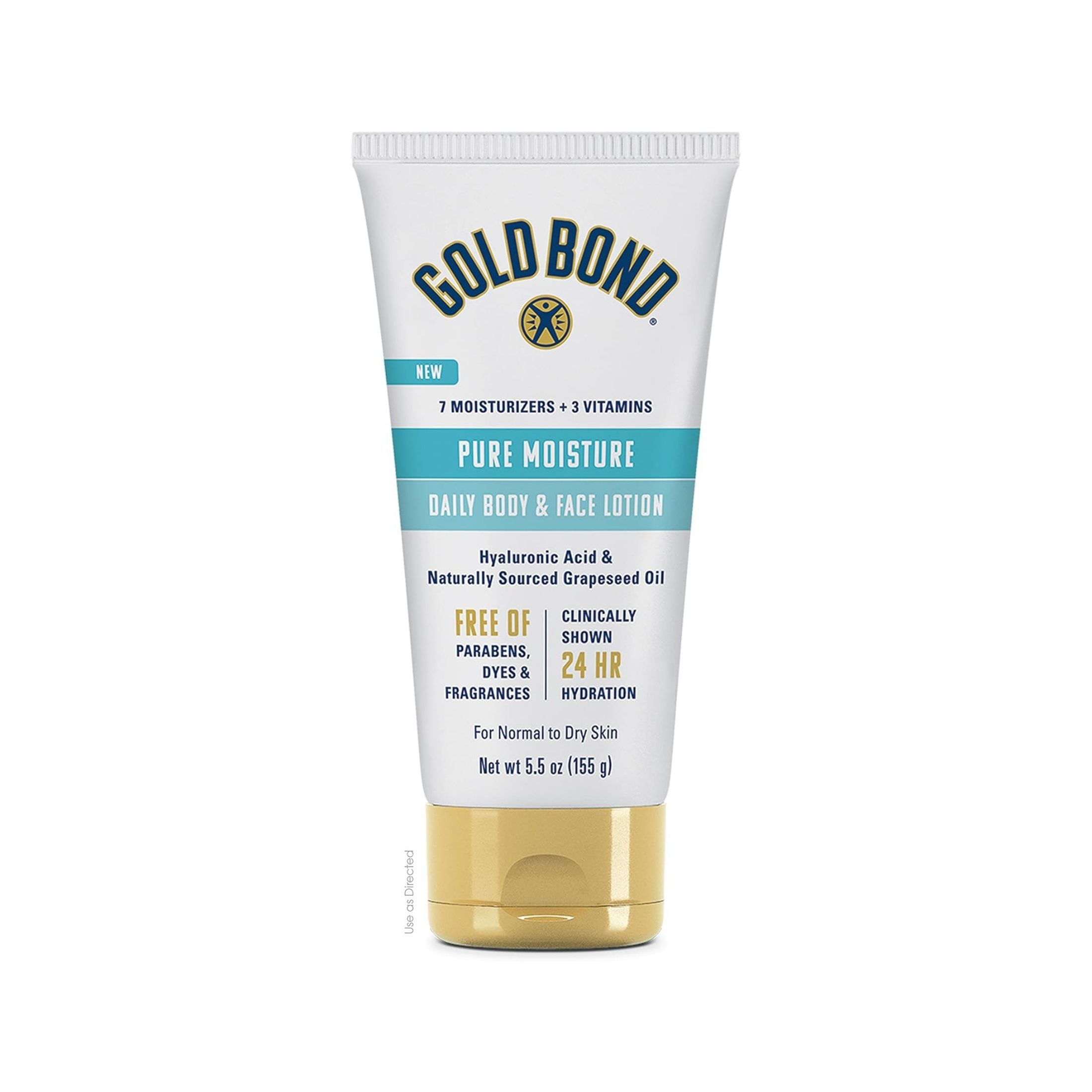 Gold Bond Daily Body & Face Lotion, Pure Moisture 14 Oz