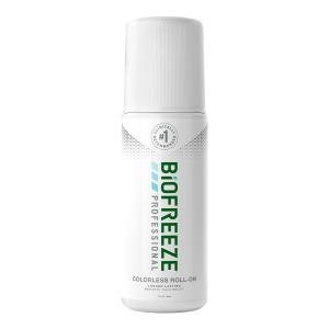 Biofreeze Professional Pain Relief RollOn 3 Oz Bottle Colorless