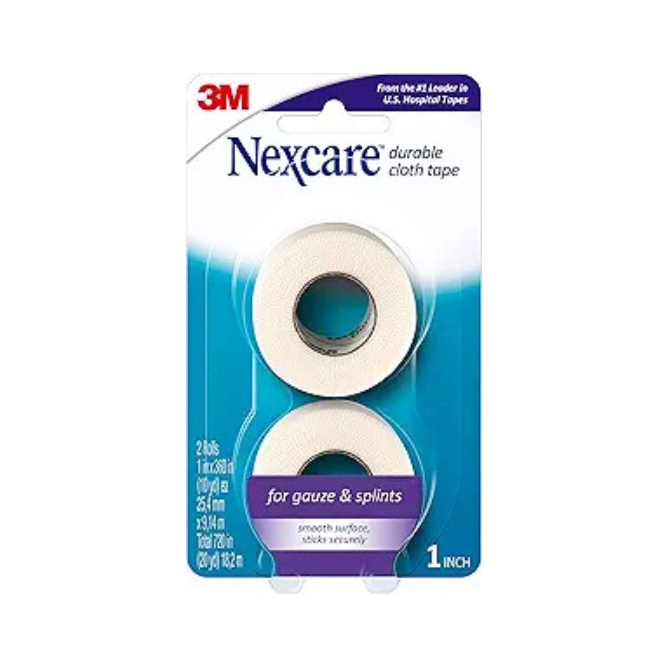 Nexcare Durable Cloth Tape 1 Inch