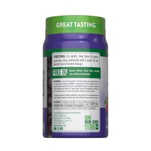 Nature's Truth Essential Iron + B-Vitamins & Zinc Vegan Gummies - Natural Grape Flavor 60ct