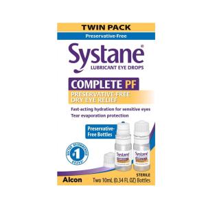 Systane Complete PF Lubricant Eye Drops 0.34 Fl Oz