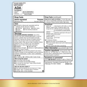Anbesol Maximum Strength Liquid, Instant Oral Pain Relief 0.41 Fl Oz