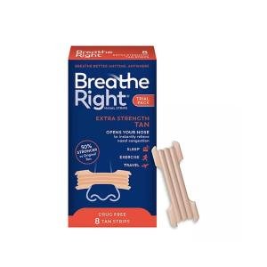 Breathe Right Nasal Strips, Extra Strength, Drug Free, Trial Pack
