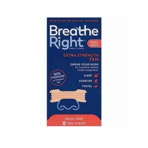 Breathe Right Nasal Strips, Extra Strength, Drug Free, Trial Pack