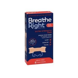 Breathe Right Nasal Strips, Extra Strength, Drug Free, Trial Pack