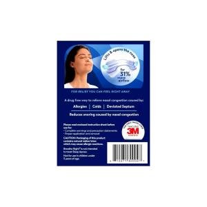 Breathe Right Nasal Strips Original Tan Small/Medium