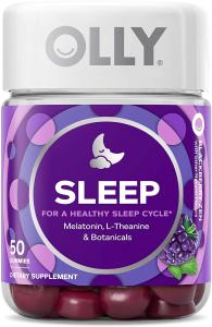 Olly Restful Sleep Gummy Supplements, Blackberry Zen