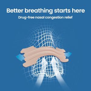 Breathe Right Nasal Strips, Original Clear, Small/ Medium
