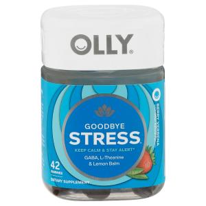 Olly Goodbye Stress Supplement Gummies - Berry Verbena