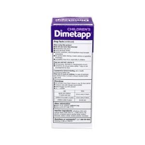 Dimetapp Cold & Allergy, Grape Flavor, Alcohol Free 8 Fl Oz