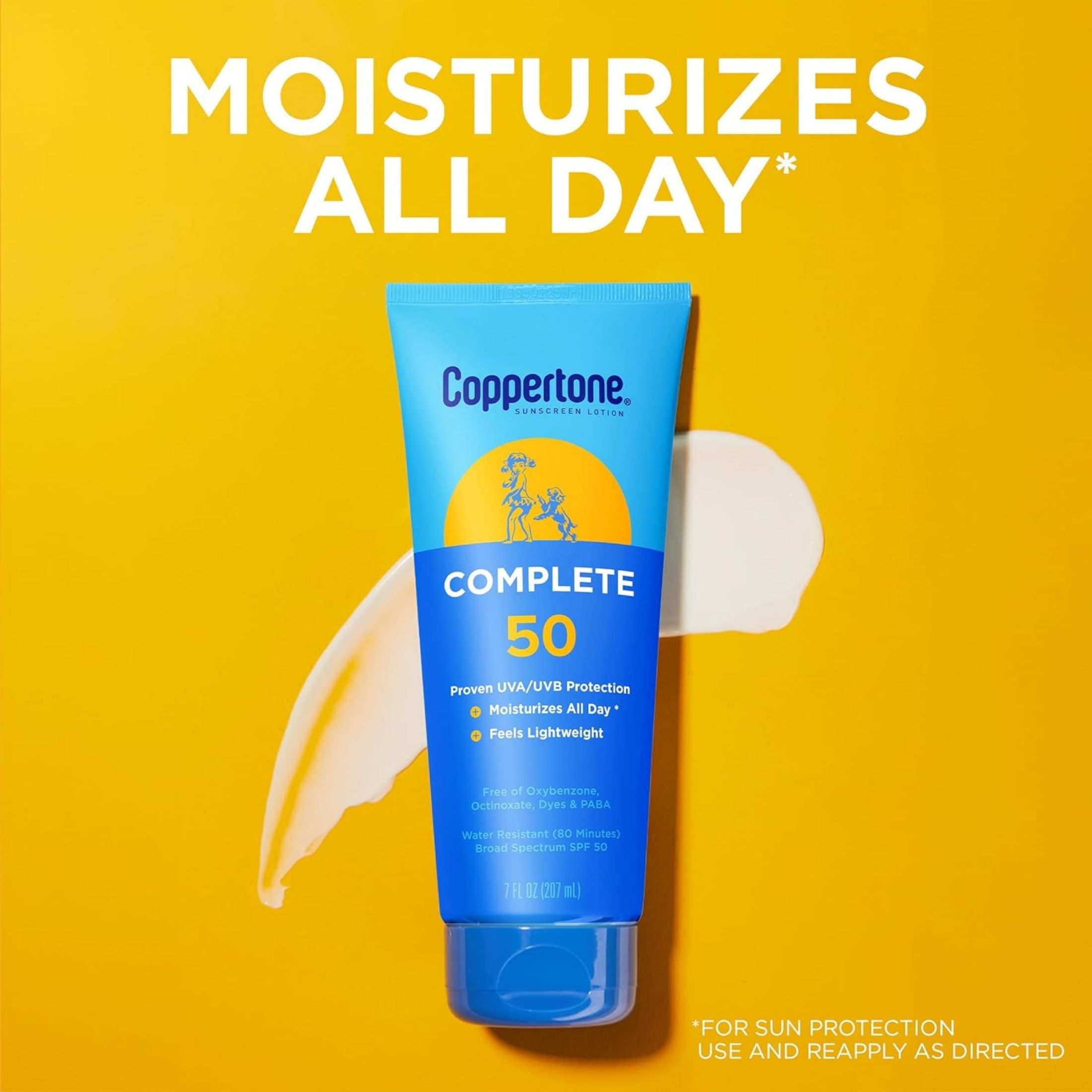 Coppertone Complete Sunscreen Lotion - SPF 50 - 7 Fl Oz