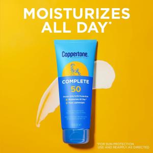Coppertone Complete Sunscreen Lotion - SPF 50 - 7 Fl Oz