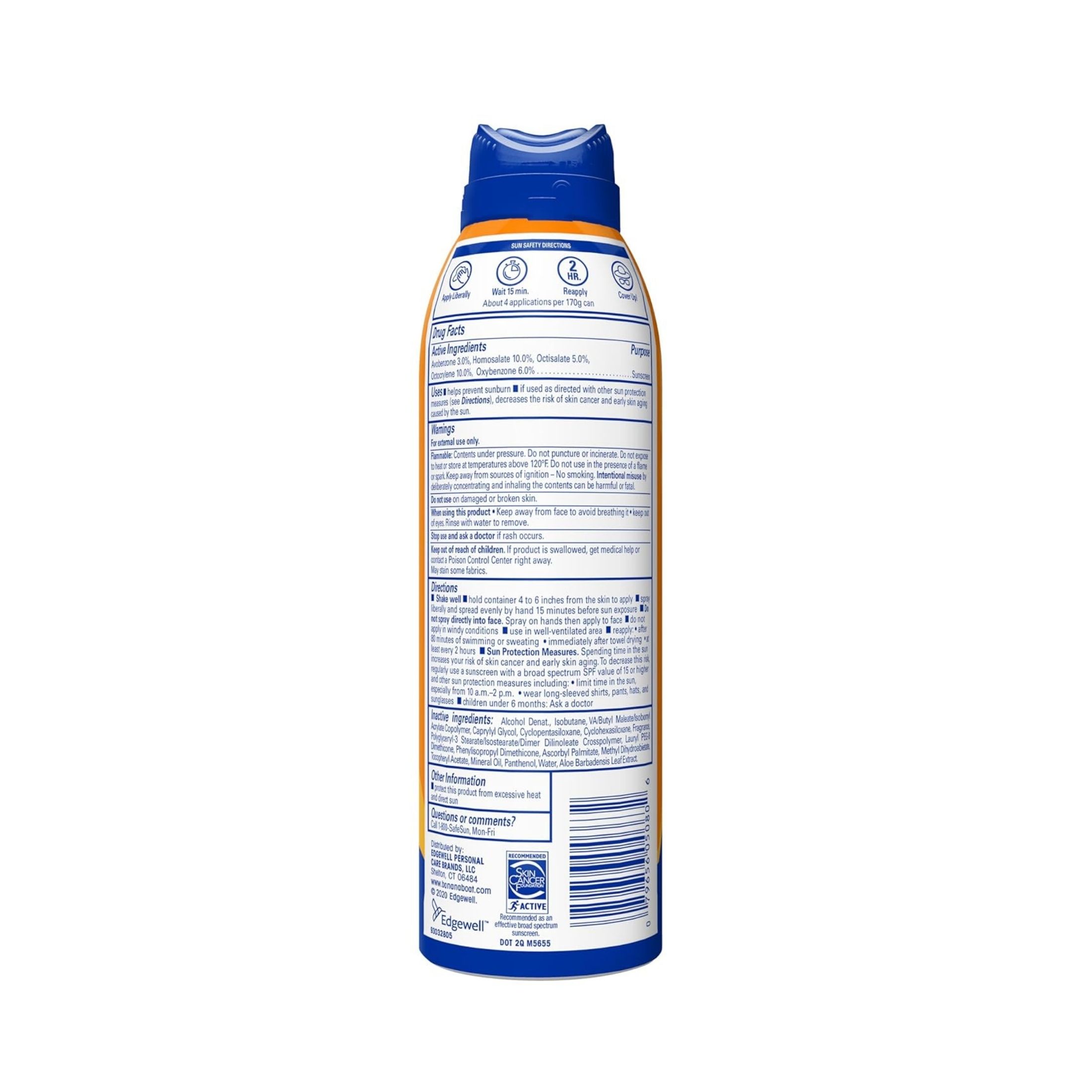 Banana Boat Ultra Sport Sunscreen Spray SPF 100