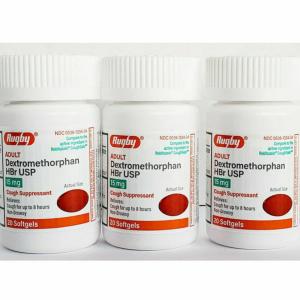 Rugby Robafen Cough Suppressant - 15 Mg - 60 Softgels (3 Pack) - Exp Date 09/2024