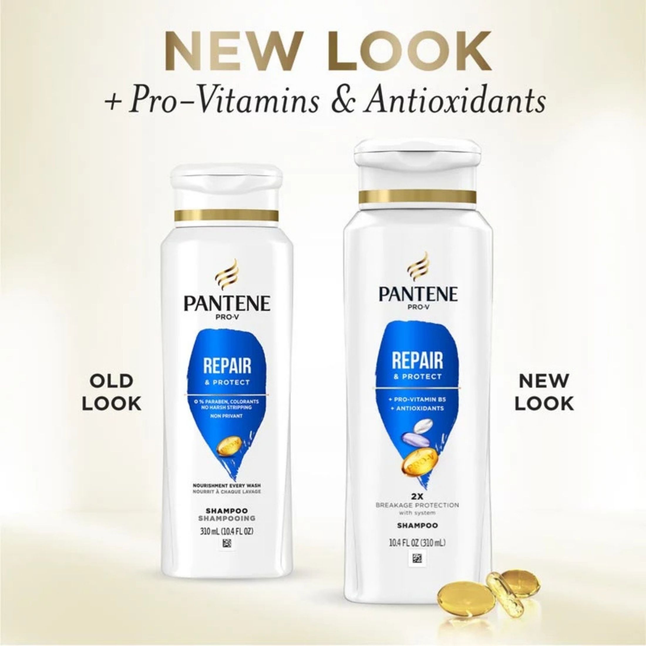 Pantene Repair & Protect 2x Breakage Protection Shampoo 12.0 Fl Oz