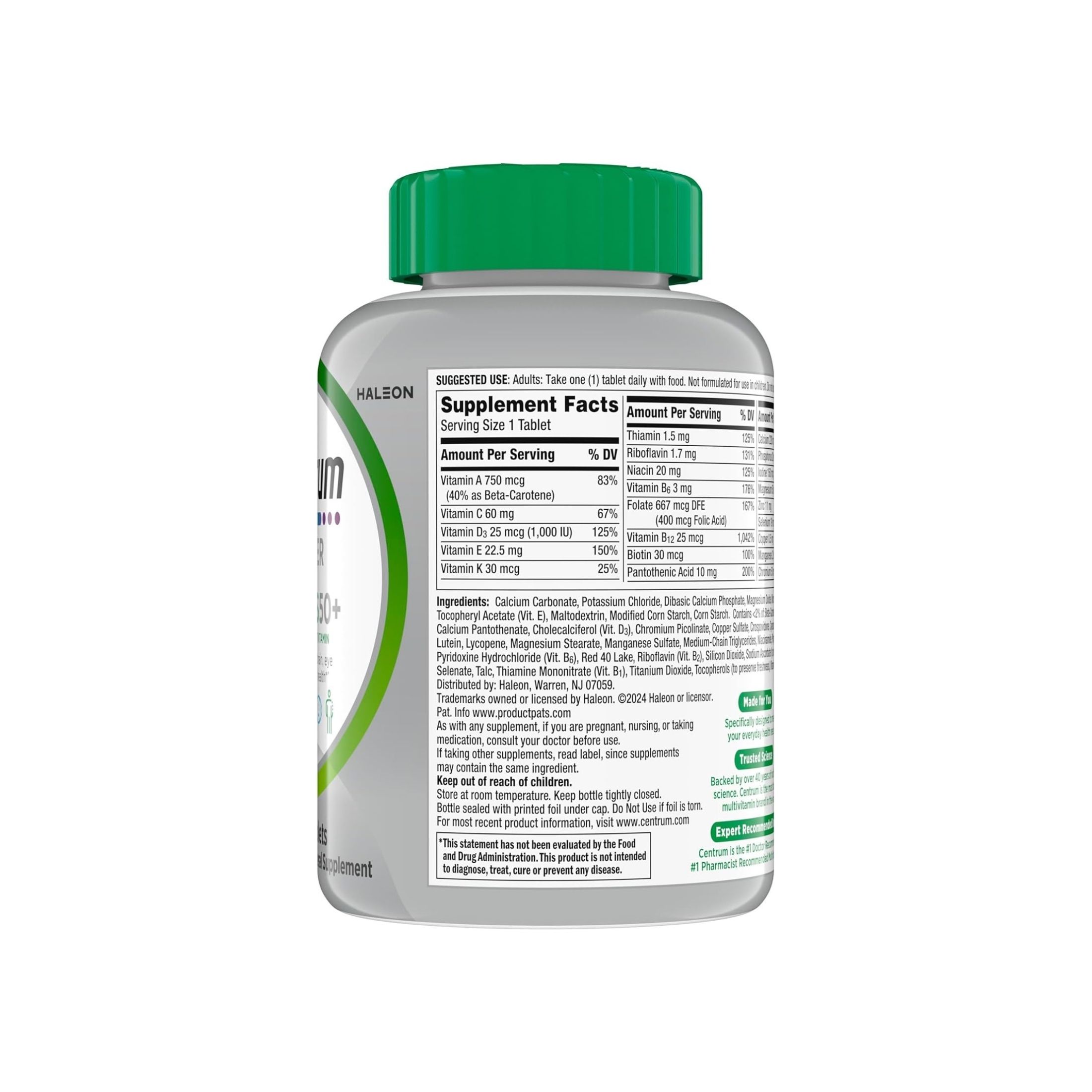 Centrum Silver Multivitamin For Adults 50 Plus