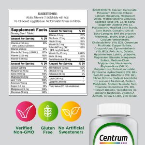 Centrum Silver Multivitamin For Adults 50 Plus