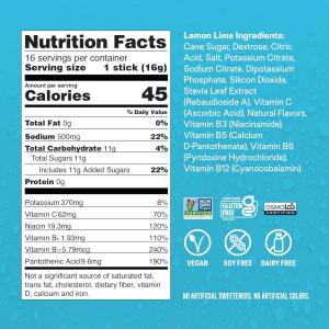 Liquid I.V. Electrolyte Drink Mix, Lemon Lime, Hydration Multiplier