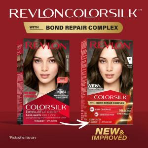 Revlon Colorsilk Beautiful Color Permanent Hair Color, 41 Medium Brown