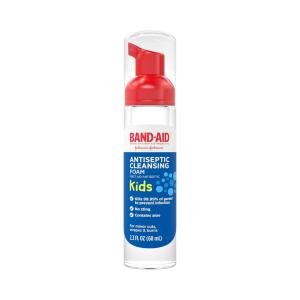 Band-Aid First Antiseptic Cleansing Foam For Kids, 2.3 Oz