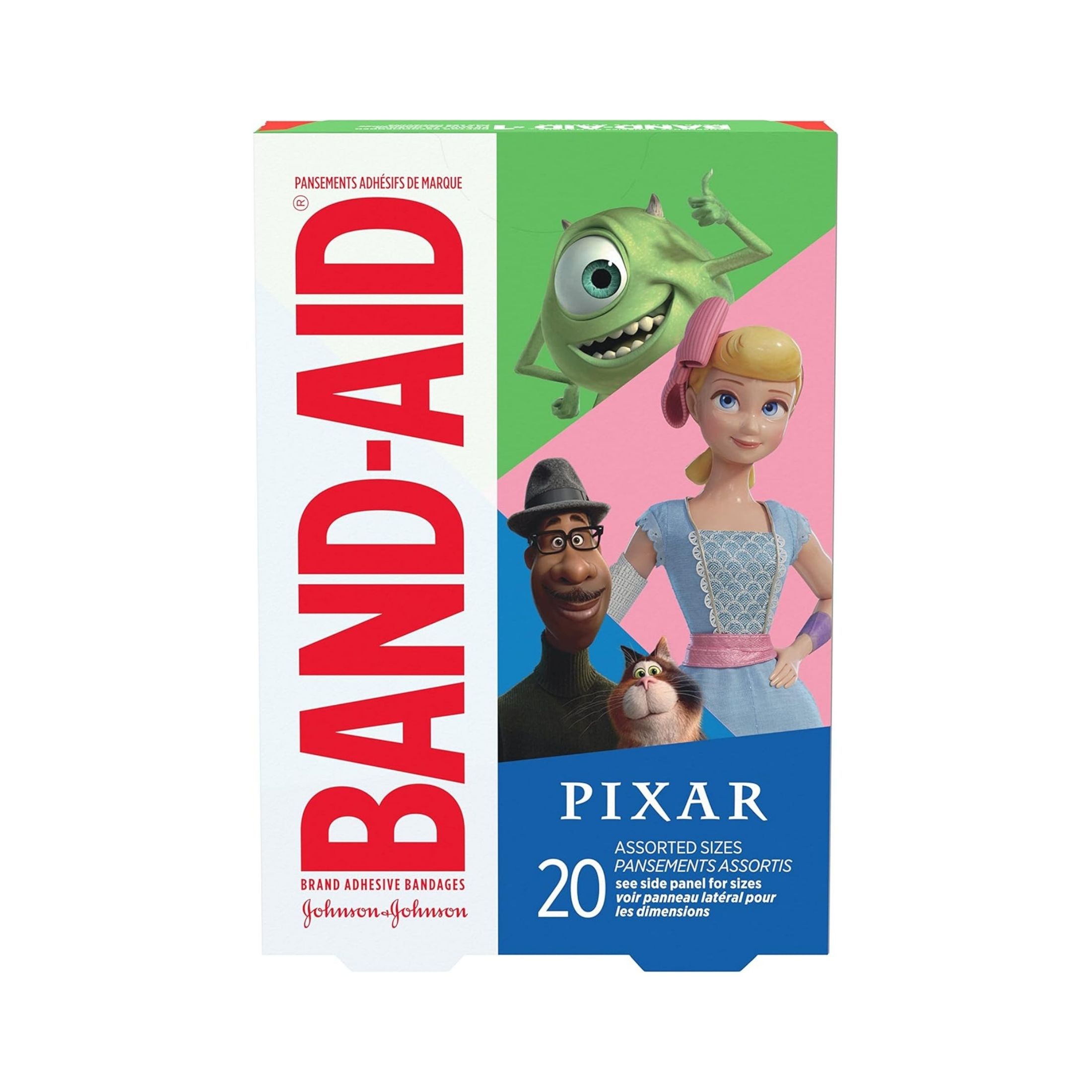 Band-Aid Brand Adhesive Bandages, Pixar, Assorted Sizes