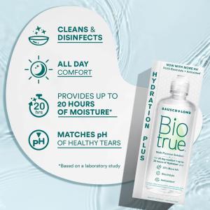 Biotrue Hydration Plus Contact Lens Solution - 10 Fl Oz