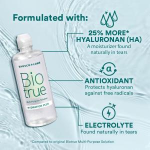 Biotrue Hydration Plus Contact Lens Solution - 10 Fl Oz