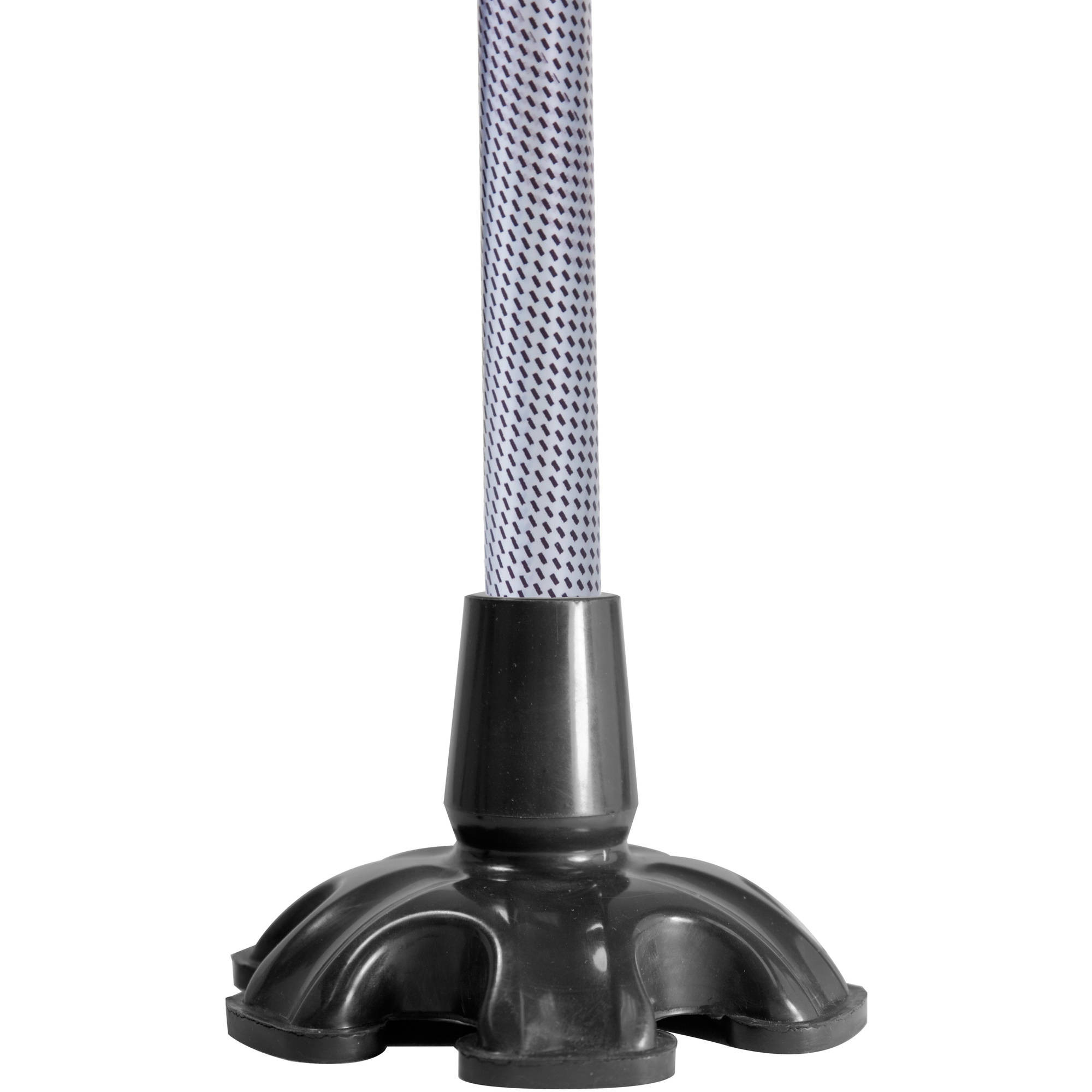 Essential Medical Supply Super Big Foot Standing Cane Tip, Black