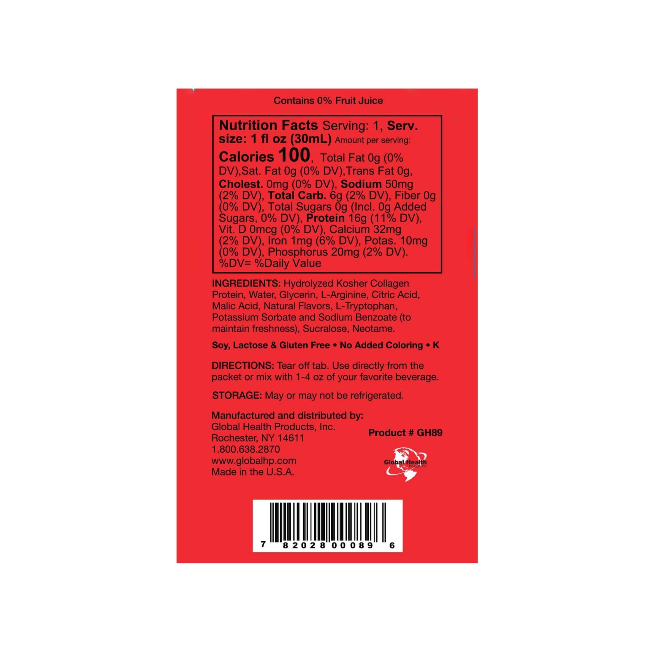 LiquaCel Apple Oral Protein Supplement, 1 Oz. Packet 1205517