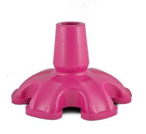 Essential Medical Supply Super Big Foot Standing Cane Tip In Pink
