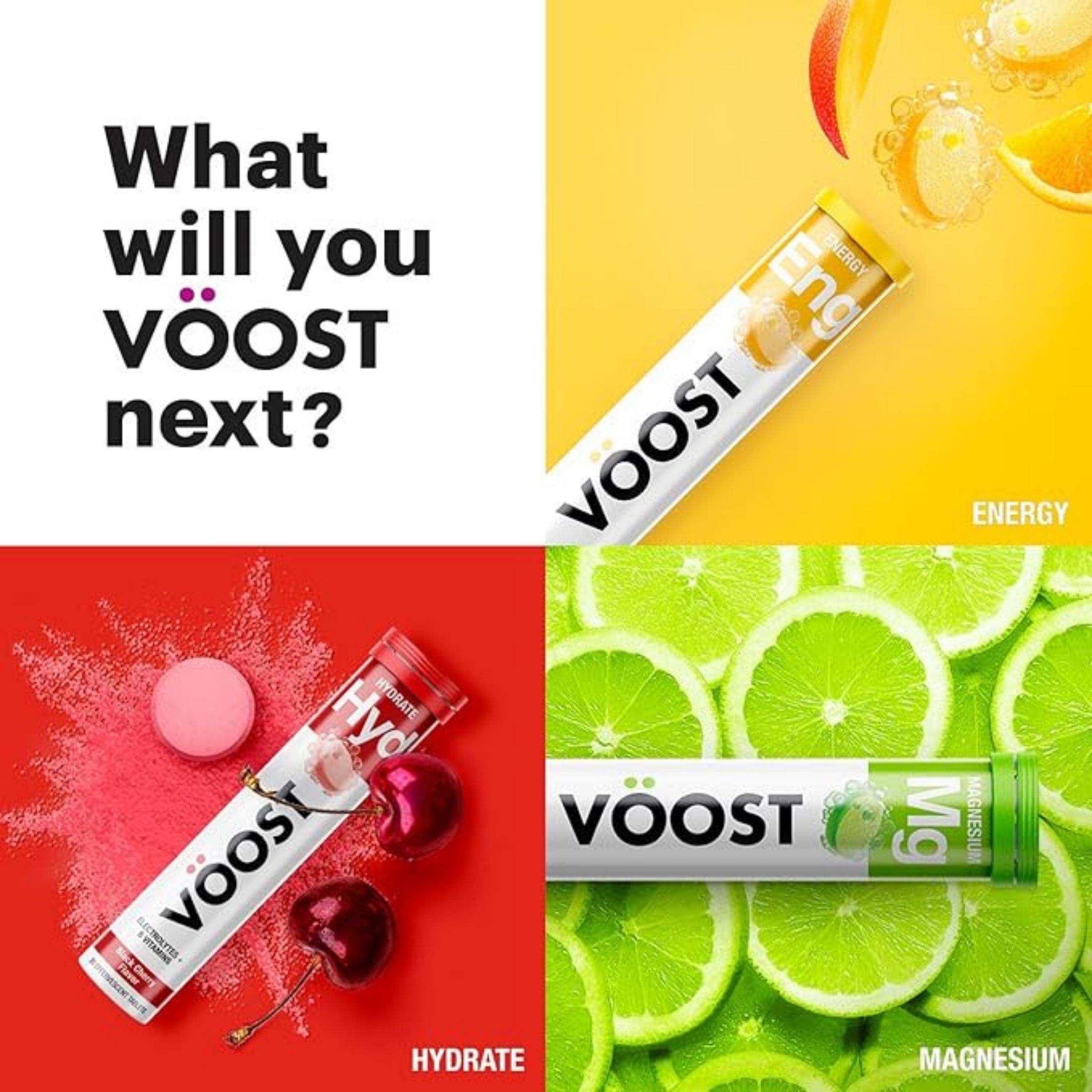 Voost Vitamin D3, Tablets, Blackberry Peach