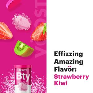 Voost Vitamin Drink, Beauty, Tablets, Strawberry Kiwi Flavored