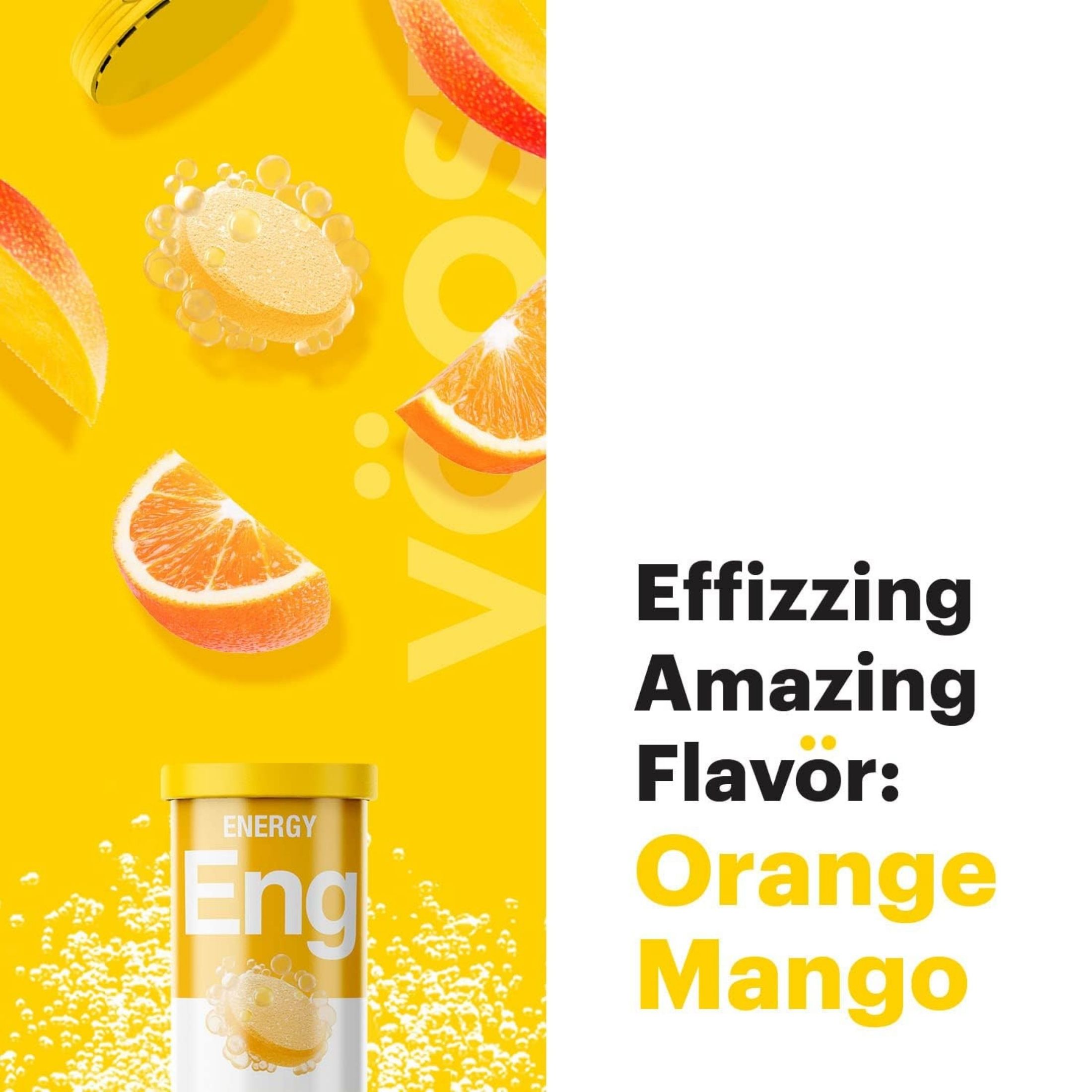 Voost Energy Effervescent Vitamin Tablet Orange Mango