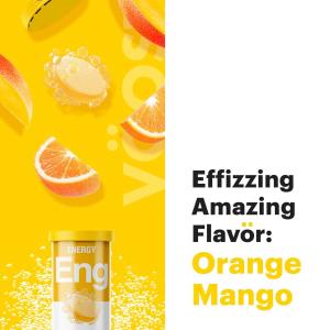 Voost Energy Effervescent Vitamin Tablet Orange Mango