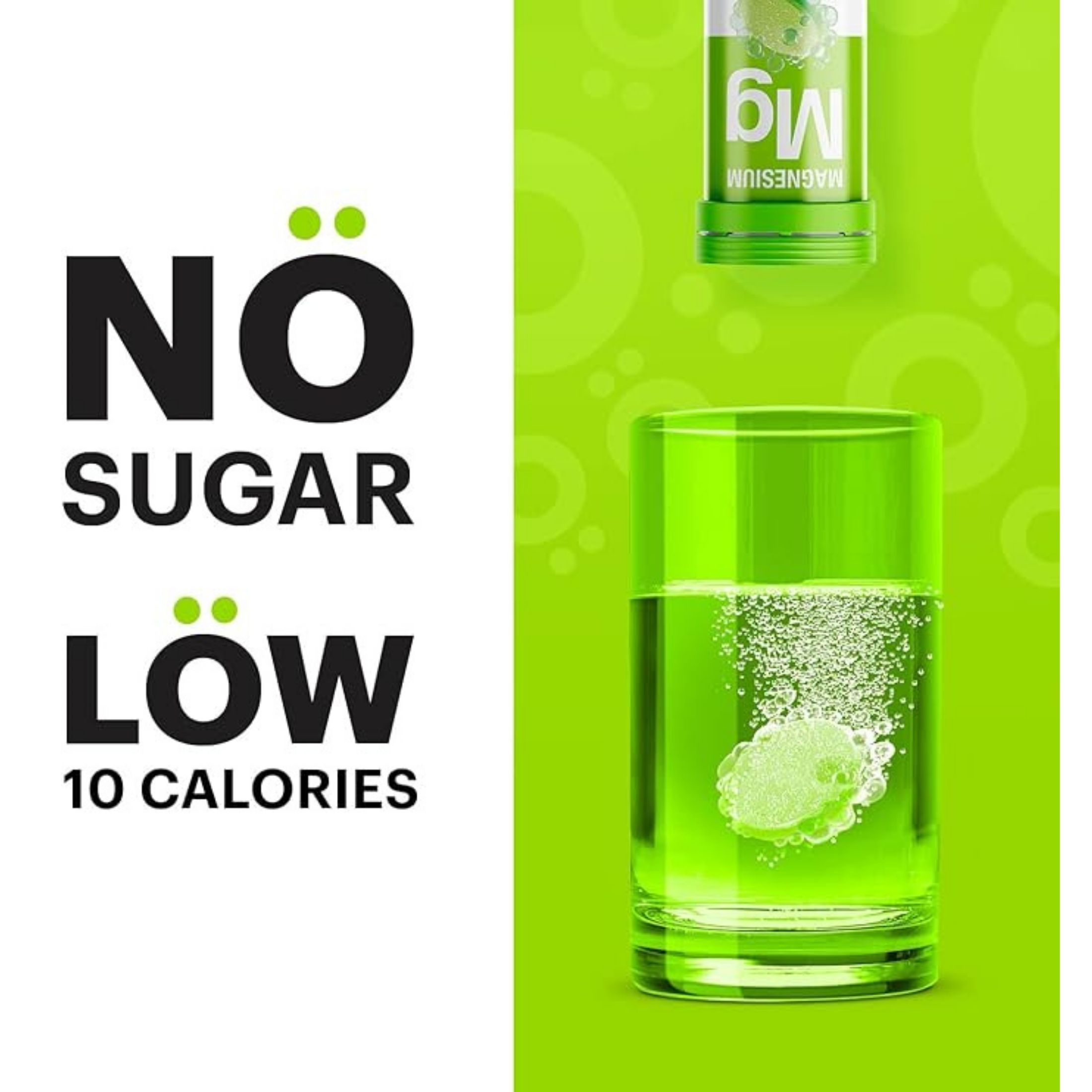 Voost Magnesium, Effervescent Tablets, Lemon Lime Flavored