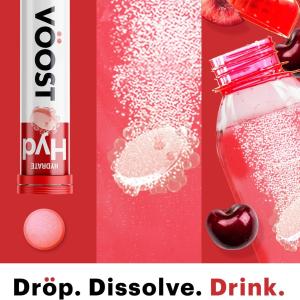 Voost Hydrate, Electrolytes + B Vitamins, Fruit Punch Flavor, 20 Tablets