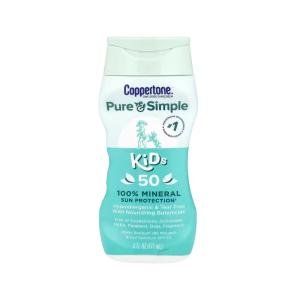 Coppertone Pure & Simple Kids Sunscreen Lotion, SPF 50 - 6 Fl Oz