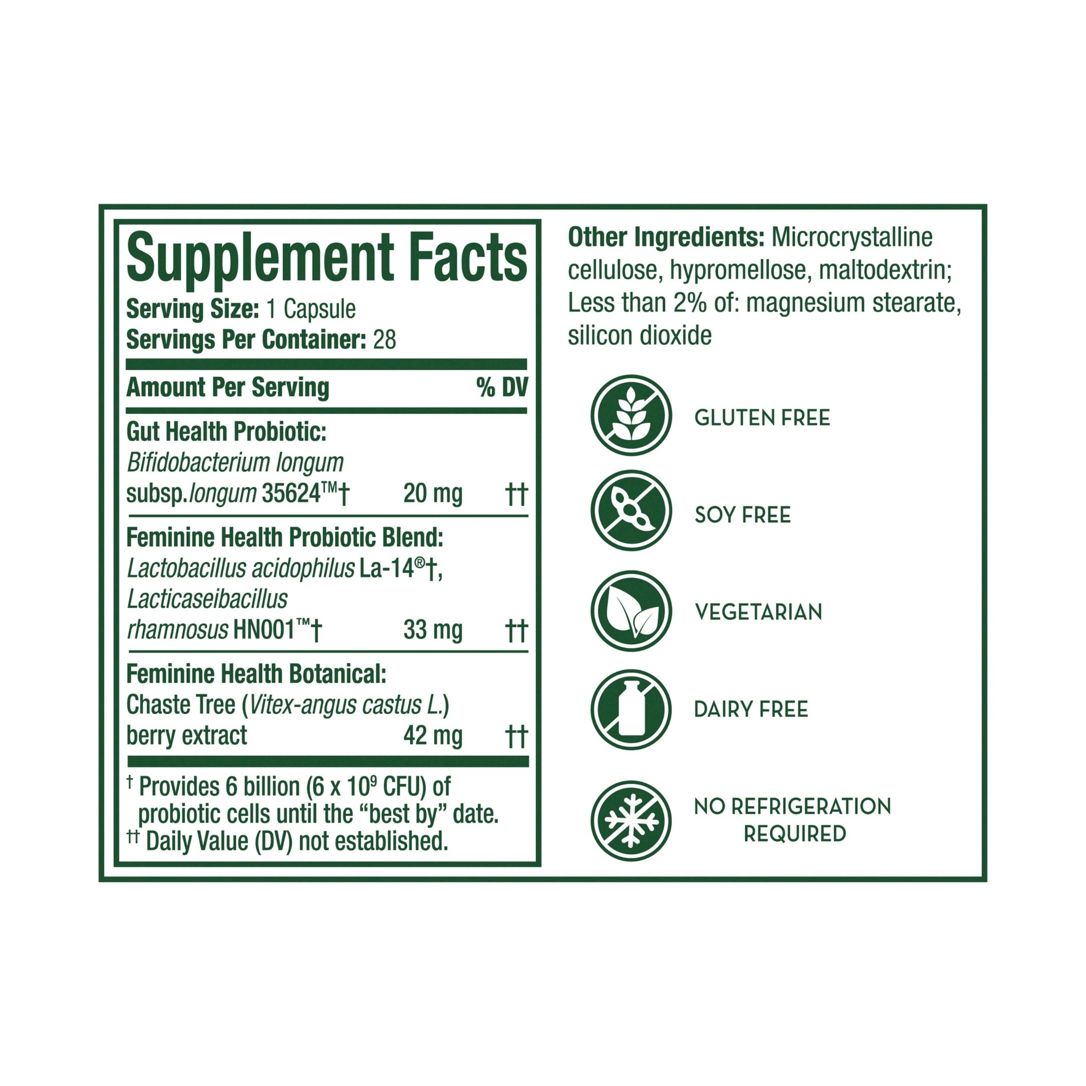 Align Probiotic Women's Dual Action Capsules - 28ct