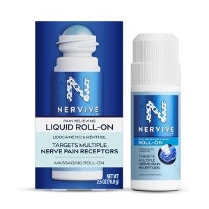 Nervive Nerve Care, Pain Relieving Roll On Liquid, Max Strength