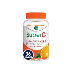 Vicks Vitamin C, 750 Mg, Gummies, Citrus Flavored