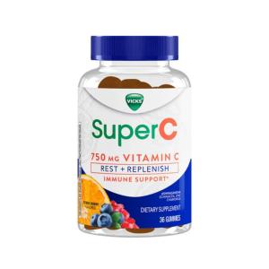 Vicks Vitamin C, 750 Mg, Gummies, Citrus Berry