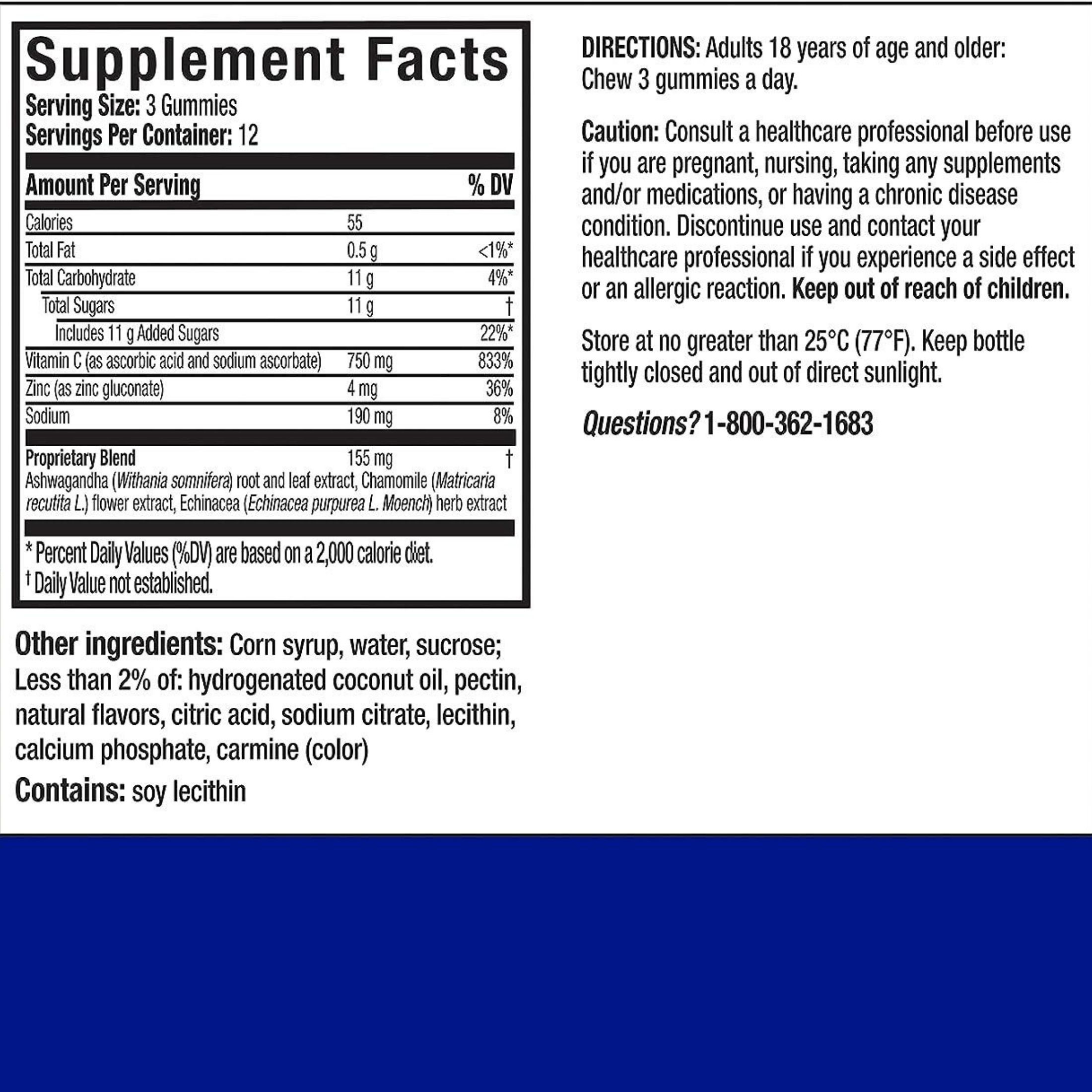 Vicks Vitamin C, 750 Mg, Gummies, Citrus Berry
